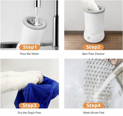 Automatic Dog Paw Cleaner Cup – Portable Mud Remover for Dogs