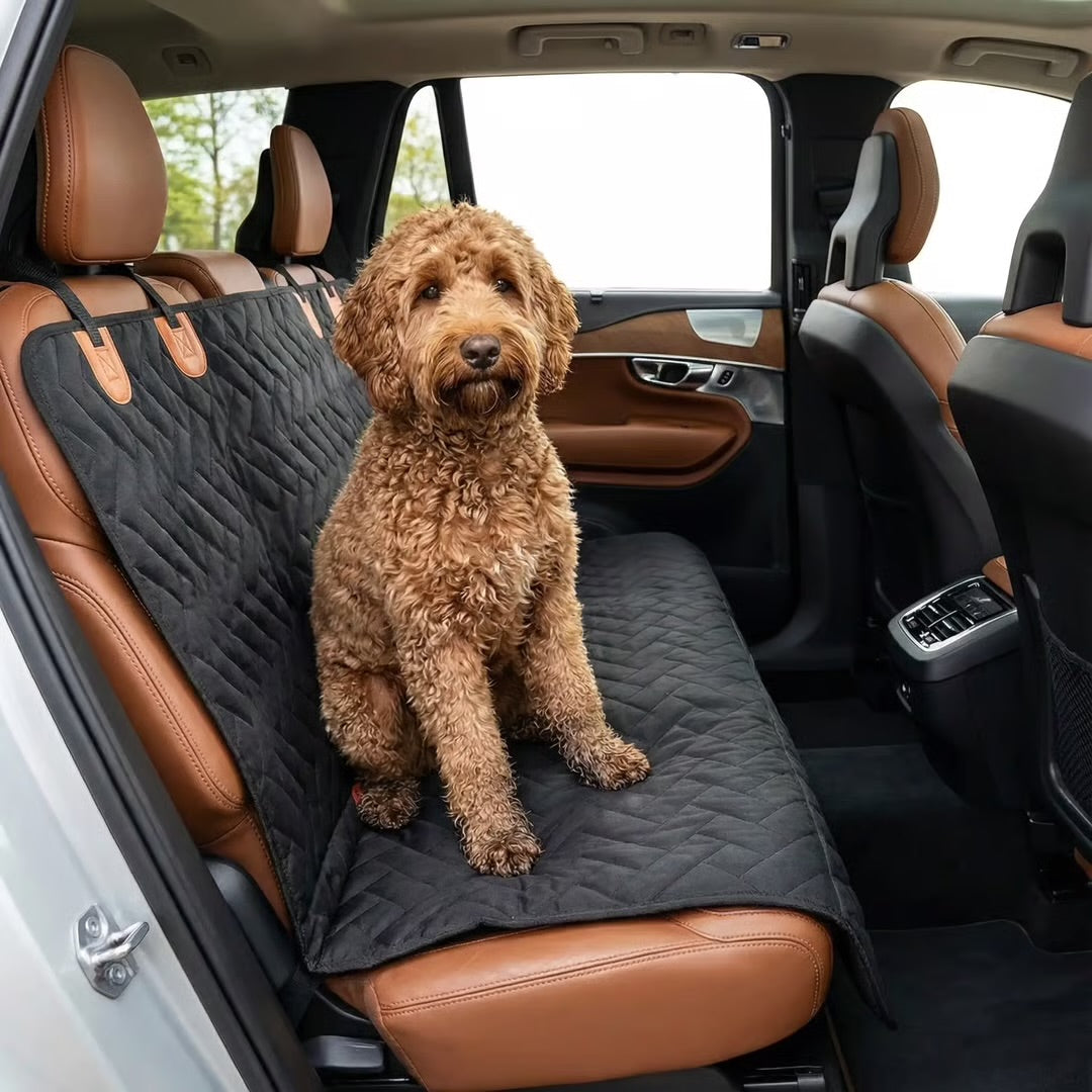 Hard Bottom Dog Car Seat Cover | Pet Heaven Lux